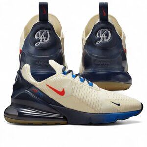 Nike Air Max 270 Los Angeles Dodgers City Connect Mens Shoes HQ7997 100 NEW